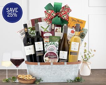 Misson Hill Estate Winery Quartet Gift Basket 25% Save Original Price is $317.00